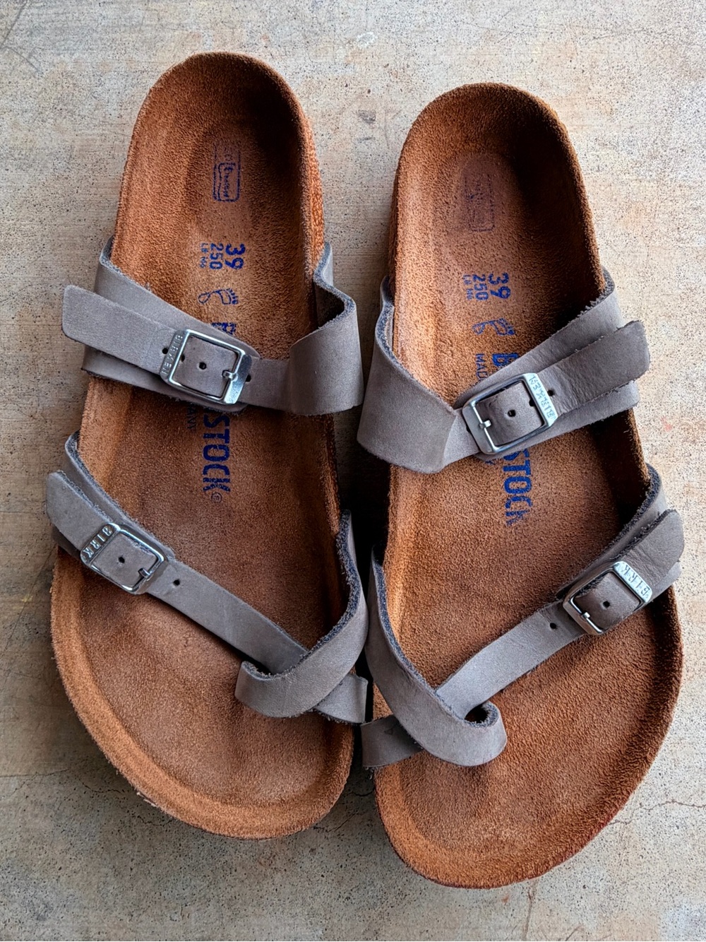 Birkenstock 39 100% Leather